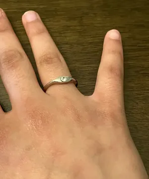 Classic Minimalist Modern Ring Silver Size none thumbnail 4