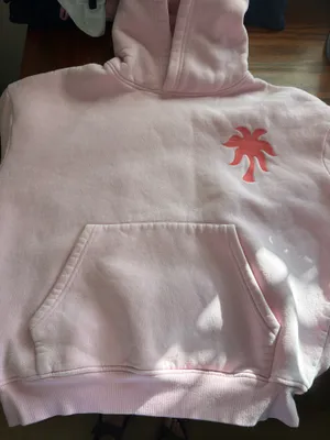 Pink Palm Puff Hoodie thumbnail 2