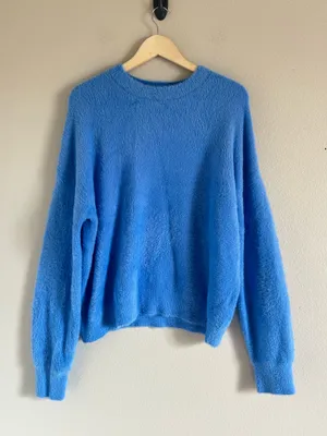 Altar'd State SOFTEST SWEATER Blue Sweater XL/XXL NWT thumbnail 2