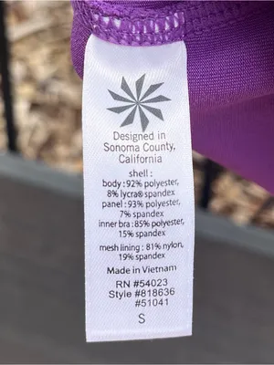 Athleta PR Racerback Tank Purple Size S Activewear Running Yoga Pilates Gym thumbnail 6