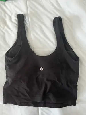 lululemon black align tank size 2 thumbnail 2
