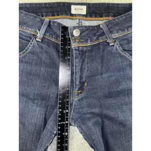Hudson Jeans Women 31 Skinny Low Rise Flap Pocket Dark Wash Denim Pants USA Y2K‎ thumbnail 4