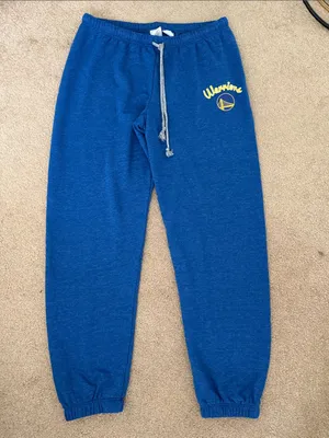 Women’s Golden State Warriors Joggers Blue Size M thumbnail 4