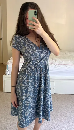 Pact Floral Dress thumbnail 1