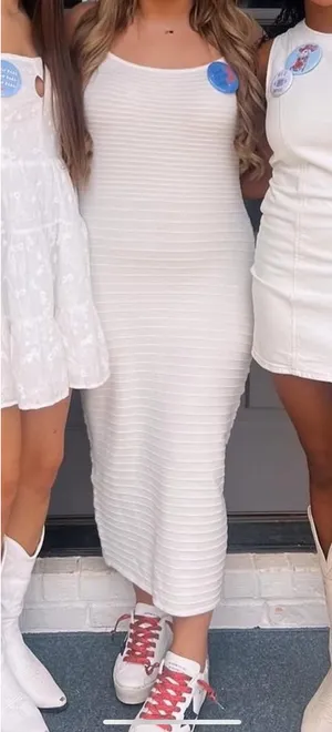 Game Day Dress White Size L thumbnail 1
