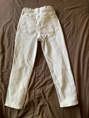 Madewell Pure White Vintage CanvasComfort Stretch white straight l thumbnail 5