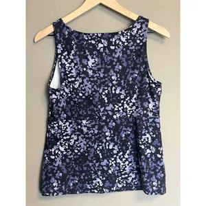 Eddie Bauer Womens Tank Top Size M Abstract Print Sleeveless Top thumbnail 3