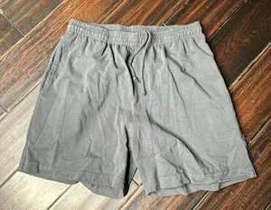 Drawstring waist, cotton shorts, basic summer lightweight thumbnail 1