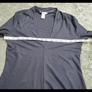 H&M‎ Black Long Sleeve Top thumbnail 5