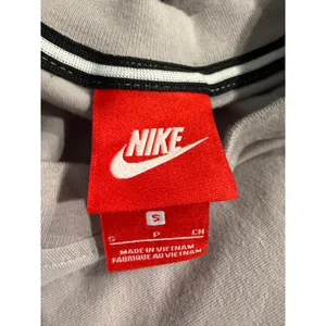 Nike Womens 3/4 Sleeve Midi Bodycon Dress Lavender Grey Script Logo Small thumbnail 4