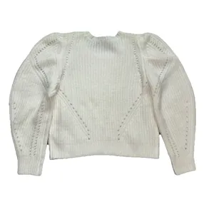 Sugarlips Womens Sz M Chunky Knit Puff Sleeve Sweater EUC thumbnail 2