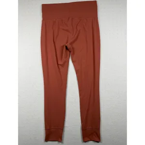 Vuori Daily Leggings Womens Large Orange High Rise Drawstring Yoga Pants thumbnail 2