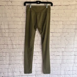 Aerie Sage Green Active‎ Leggings Woman’s Size Small thumbnail 2