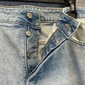 OLD NAVY Jeans Women's Size 18 Blue Denim Distressed OG High‎ Rise Straight Leg thumbnail 6