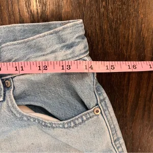 Uniqlo Women's Light Blue Flare Jeans thumbnail 6