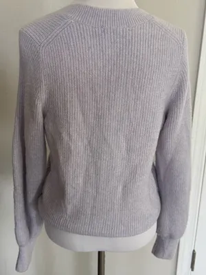 Madewell Melwood Square-Neck Pullover Sweater size Small thumbnail 5