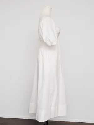 STAUD - Carina Cutout Cotton‎ Midi Dress thumbnail 6