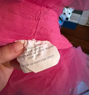 Pink Puffy Tulle Skirt/Wrap thumbnail 3