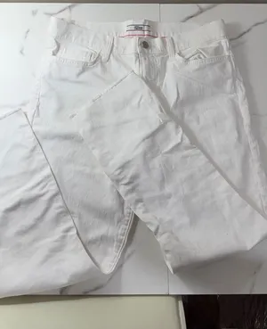 Size 8 Tommy Hilfiger White Jeans thumbnail 1
