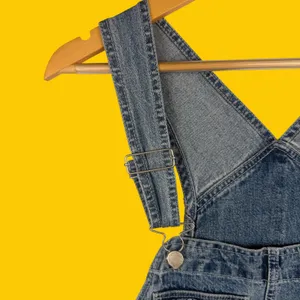 Vintage Winnie the Pooh Denim Shortalls Womens‎ 18W 20W Embroidered Overalls thumbnail 15