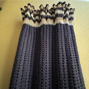 Cleobella Navy and Cream Midi Dress thumbnail 6
