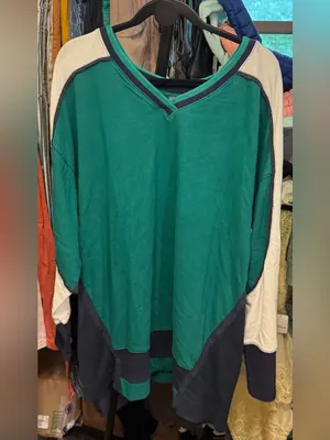 NWT Free People FP Movement Living Life Layer - green glow combo - XL thumbnail 8