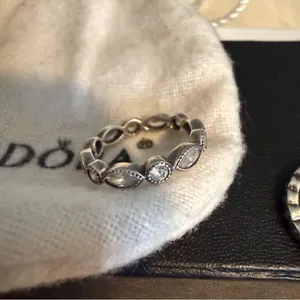 Pandora Alluring Brilliant Marquise Stackable Rings thumbnail 4