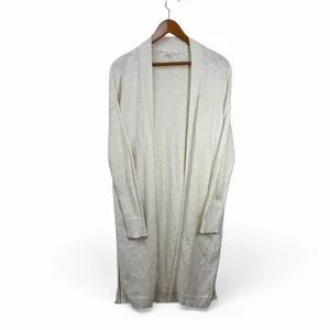 GAP Cream Women's Sweater Cardigan 100% Cotton size M thumbnail 2