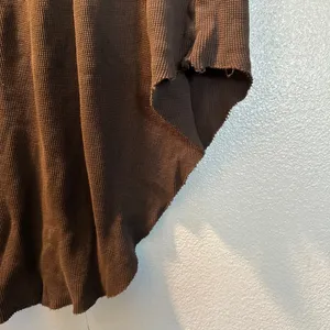 Short sleeve thermal asymmetrical crew neck dress thumbnail 4