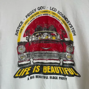 Life Is Beautiful A Big Beautiful Block Party Vegas Tee. thumbnail 3