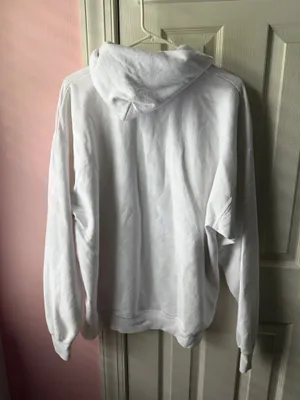 Virginia Tech Hoodie White Size XL thumbnail 4