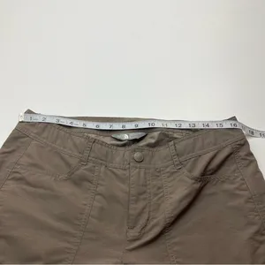 The North Face‎ Nylon Convertible Pant Womens 10 Regular Brown Green Hiking Pant thumbnail 6