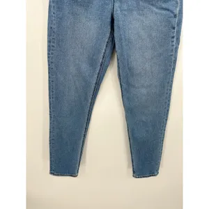 American Eagle‎ Mom Jean Stretch Medium Wash Blue Denim Womens Size 0 Regular thumbnail 4