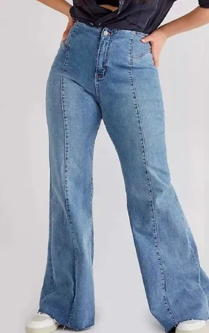 Free People Curvy Flare Jeans thumbnail 1