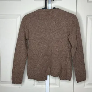 Ken-G Wool Blend Cardigan Size XS (tagged M) Y2K Tan Brown thumbnail 6