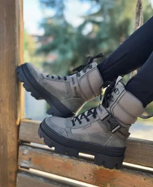 Bench Chunky Platform Combat Boots EU 37 Unisex Y2K Streetwear thumbnail 1