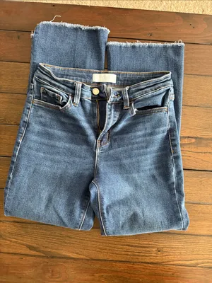 Vervet High Rise Flare Jeans Women’s Size 28 Blue Stretch Denim thumbnail 5