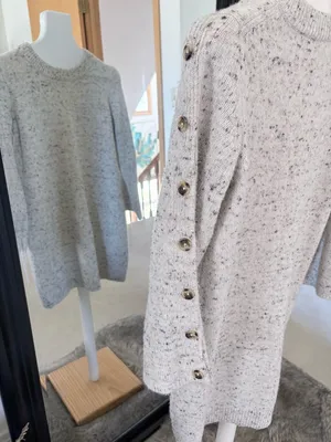 MADEWELL Donegal Long Sleeve Sweater Dress thumbnail 4