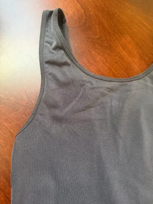 Gilligan & O'Malley Slate Grey Seamless Compression Slimming Tank Top Size Mediu thumbnail 5