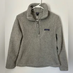 Patagonia Women's Quarter Zip Pullover in Gray Small thumbnail 2