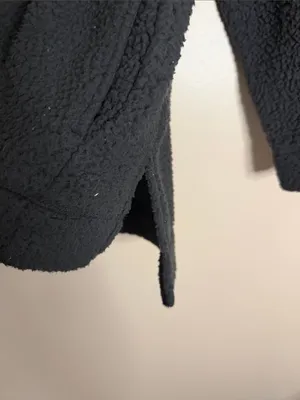 aerie Brown Sherpa Snap-Front Pullover thumbnail 4