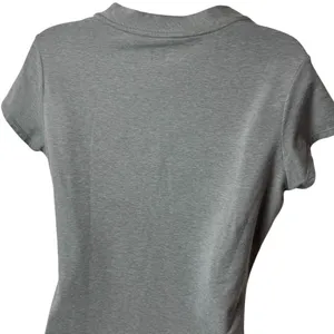 REI Grey V-Neck Blouse Camping Hiking Outdoors‎ Athletic Comfort Stretch S thumbnail 6