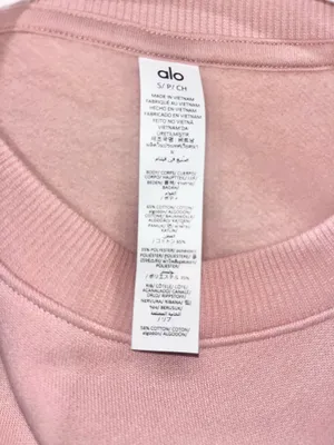 Alo Cropped Accolade Crewneck thumbnail 6