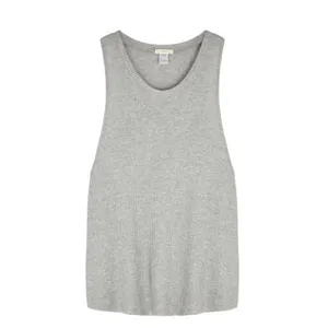 Eberjey Elon Ribbed Jersey Pajama Top Grey Sz M NWOT NEW $81 thumbnail 6