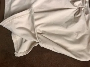 White Tank with Cinched Bust thumbnail 2