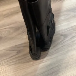Timberland Charles St Darcy Size 7.5 Black Leather Side Pocket Riding Boots thumbnail 8