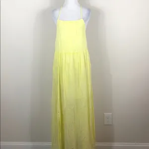 Somedays Lovin Dress Kicking Dust Yellow Maxi thumbnail 6