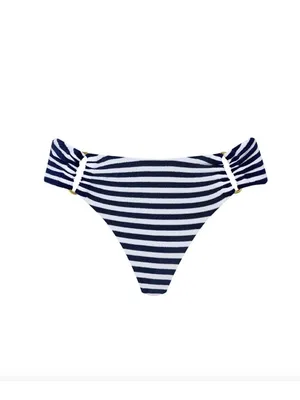 PQ Swim Detail Bandeau & Fanned Bikini Set Pisces Womens Size Large thumbnail 4