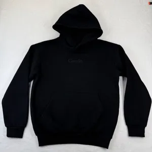 Comfrt Good Days Ahead Black Embroidered Logo Pullover Hoodie Womens XS RN170537 thumbnail 1