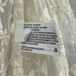 Lace Boho Sheer Embroidered Y2K Xhilaration Ivory Cream Floral Cardigan Duster M thumbnail 6